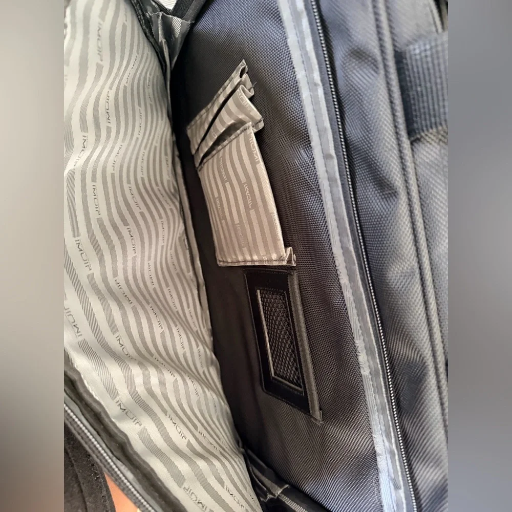 Tumi Expandable Black Laptop & Travel Bag